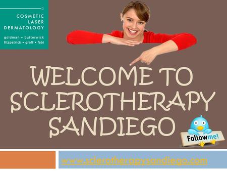 Welcome to Sclerotherapy SanDiego