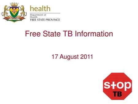 Free State TB Information