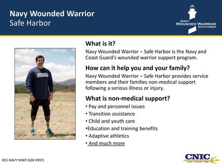 Navy Wounded Warrior Safe Harbor What is it?