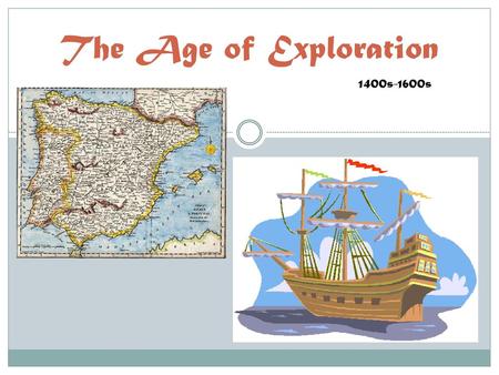 The Age of Exploration 1400s-1600s.