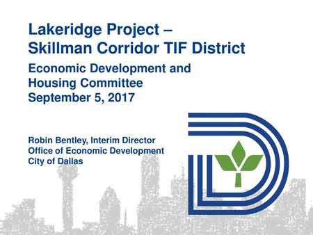 Skillman Corridor TIF District