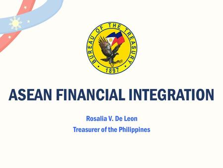 ASEAN FINANCIAL INTEGRATION