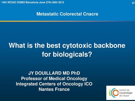 What is the best cytotoxic backbone for biologicals?