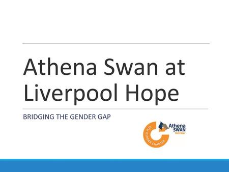 Athena Swan at Liverpool Hope