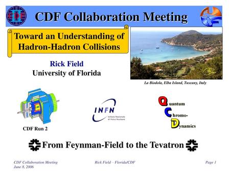 CDF Collaboration Meeting