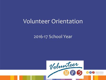 Volunteer Orientation