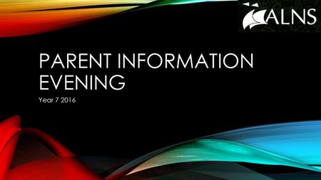 Parent Information Evening