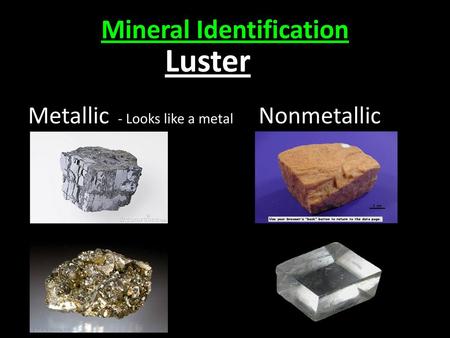 Mineral Identification