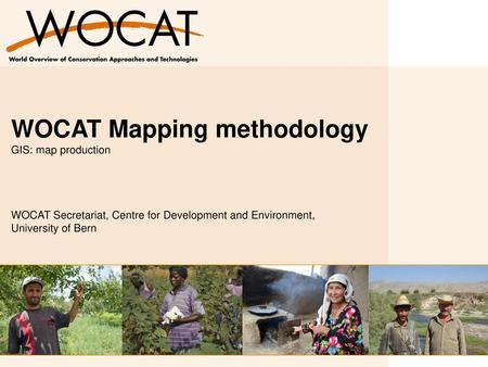 WOCAT Mapping methodology