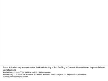 Figure 9. (A, C) Preoperative photographs of this 29-year-old woman who had previous breast mastopexy implants in a subpectoral pocket and four revisional.