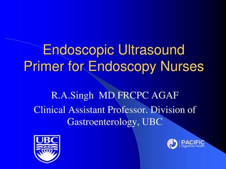 Endoscopic Ultrasound Primer for Endoscopy Nurses