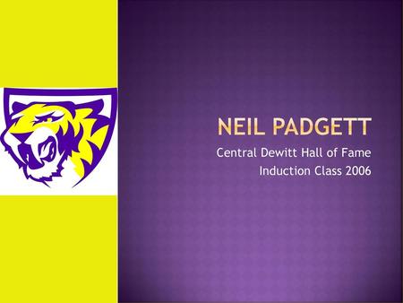 Central Dewitt Hall of Fame Induction Class 2006