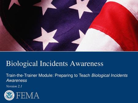 Biological Incidents Awareness