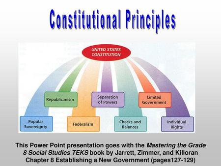 Constitutional Principles