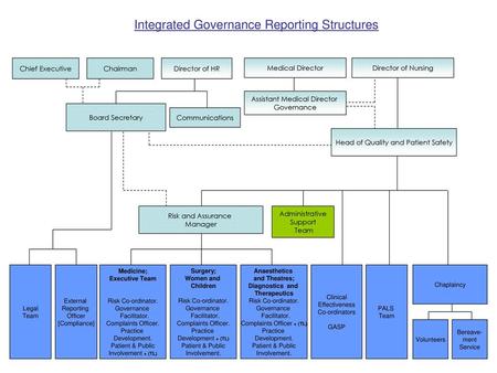 Integrated Governance Reporting Structures