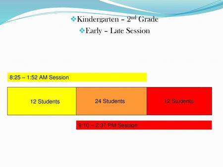 Kindergarten – 2nd Grade