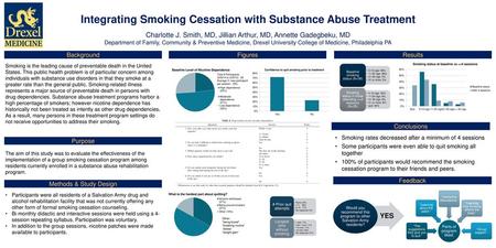 Integrating Smoking Cessation with Substance Abuse Treatment