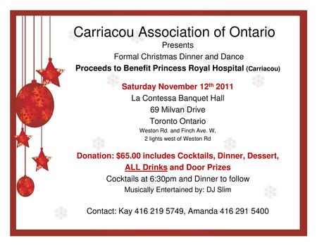 Carriacou Association of Ontario