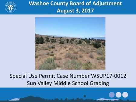 Washoe County Board of Adjustment