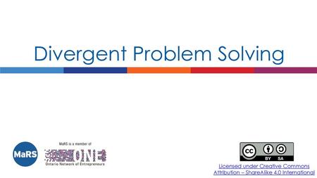 Divergent Problem Solving