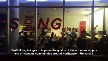 (Re)Building bridges to improve the quality of life in the on-campus