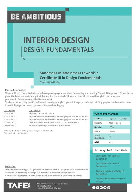 Interior Design Design Fundamentals