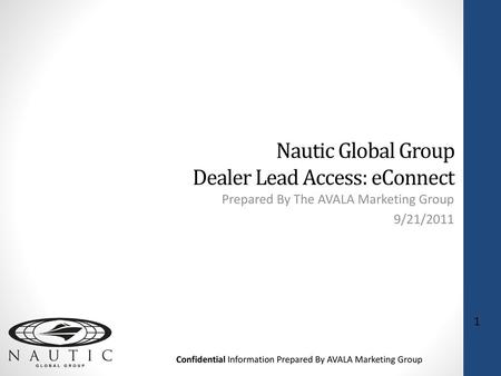 Nautic Global Group Dealer Lead Access: eConnect