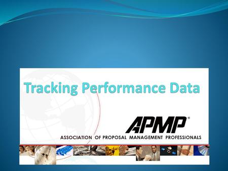 Tracking Performance Data