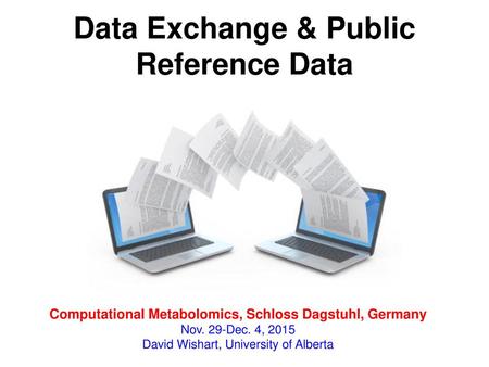 Data Exchange & Public Reference Data