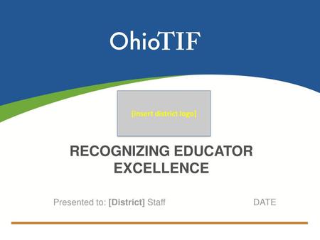 RECOGNIZING educator EXCELLENCE