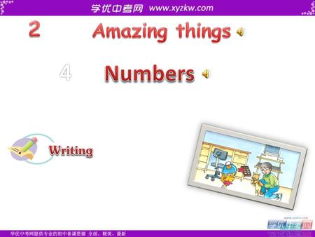 2 Amazing things 4 Numbers Writing.