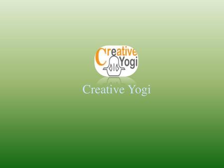 Creative Yogi.