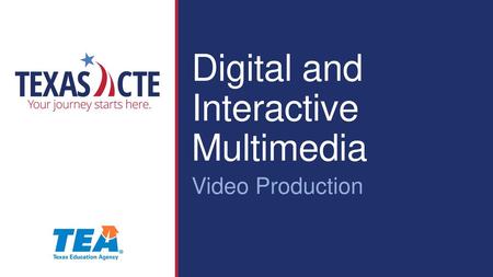 Digital and Interactive Multimedia