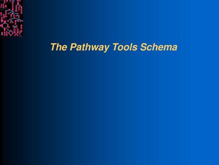 The Pathway Tools Schema