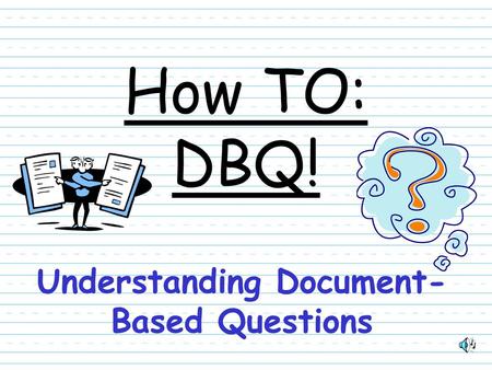 Understanding Document-Based Questions