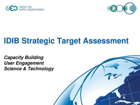 Capacity Building Enhance the coordination of efforts to strengthen individual, institutional and infrastructure capacities, particularly in developing.