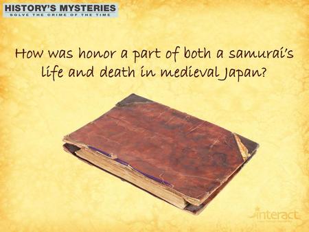 In order to solve a History Mystery you will need to have a Forensic Report, a Mystery File, a pen/pencil, and a open mind. Before you begin, let’s take.