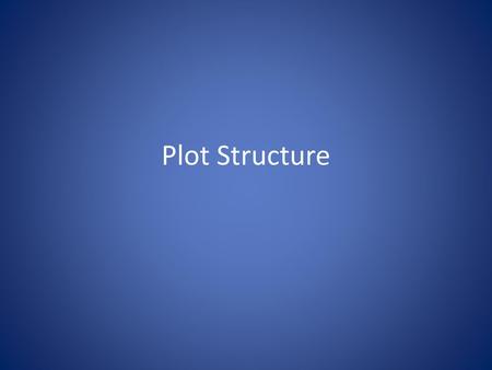 Plot Structure.