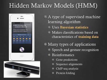 Hidden Markov Models (HMM)