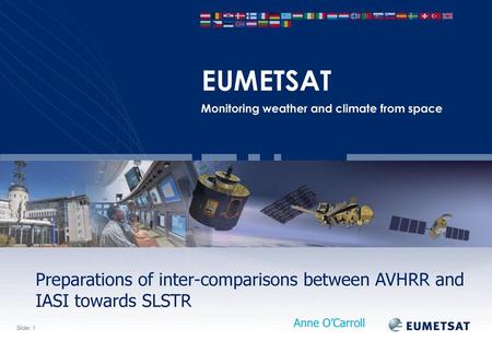 Monitoring weather and climate from space