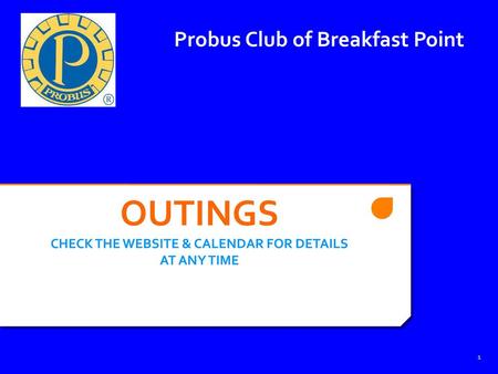 Probus Club of Breakfast Point