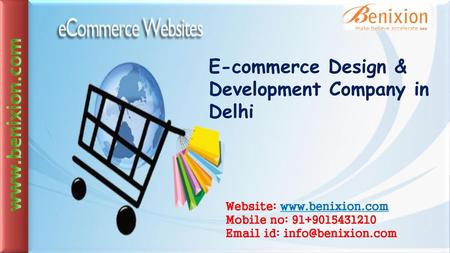 E-commerce Development Company in Delhi