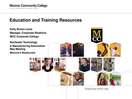 Education and Training Resources