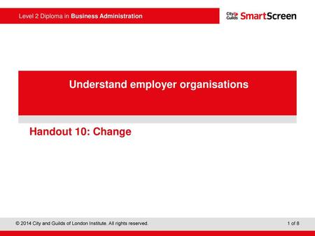 Understand employer organisations