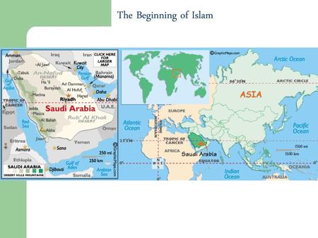 The Beginning of Islam.