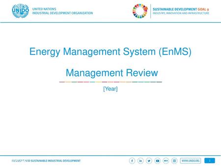 Energy Management System (EnMS) Management Review