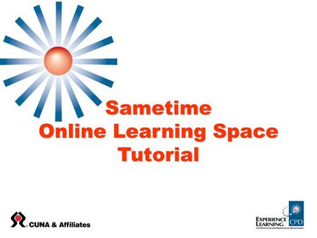 Sametime Online Learning Space Tutorial