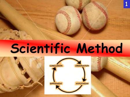 1 Scientific Method.