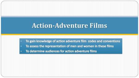 Action-Adventure Films