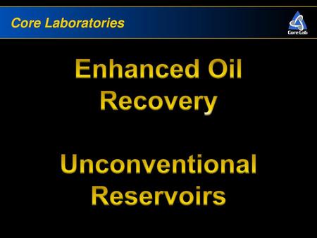 Unconventional Reservoirs